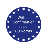 Written Confirmation as per EU Norms